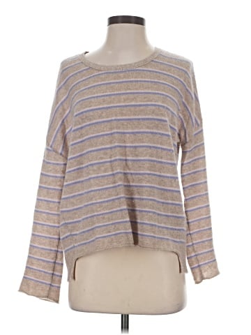 Maeve Cashmere Pullover Sweater (view 1)