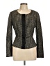 Max Mara Tweed Gold Black Jacket Size 10 - photo 1