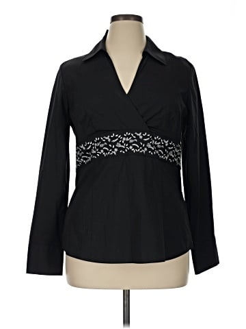 Ann Taylor LOFT Long Sleeve Blouse (view 1)