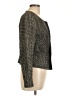 Max Mara Tweed Gold Black Jacket Size 10 - photo 4
