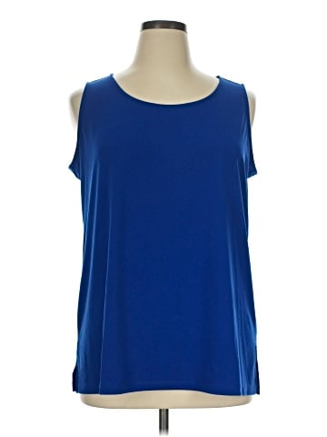Susan Graver Sleeveless T-Shirt (view 1)