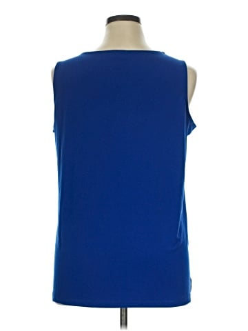 Susan Graver Sleeveless T-Shirt (view 2)