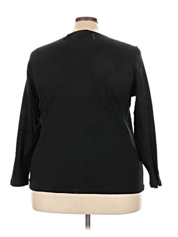 Karen Scott Long Sleeve Top (view 2)