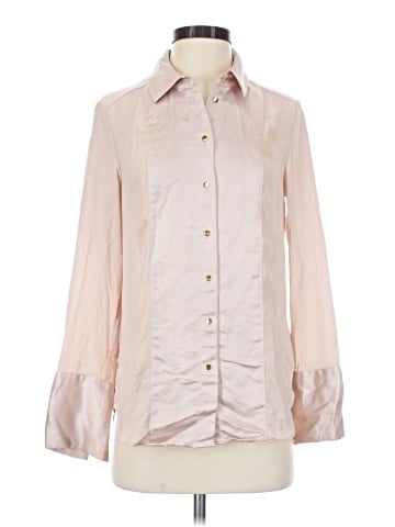 Calvin Klein Long Sleeve Blouse (view 1)