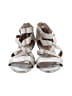 Sofft Silver Wedges Size 9 - photo 2
