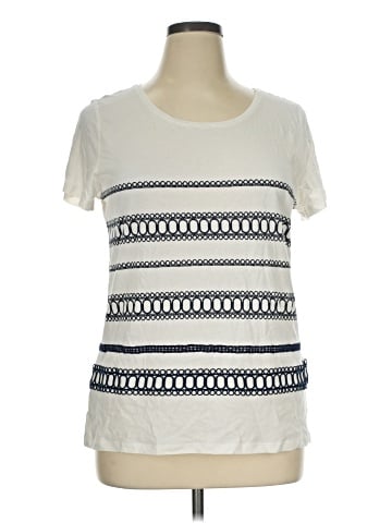 Ann Taylor Factory Short Sleeve Top (view 1)