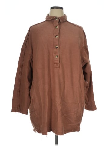 Free People Long Sleeve Polo (view 1)
