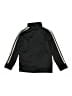 Adidas 100% Polyester Black Track Jacket Size 6 - photo 2