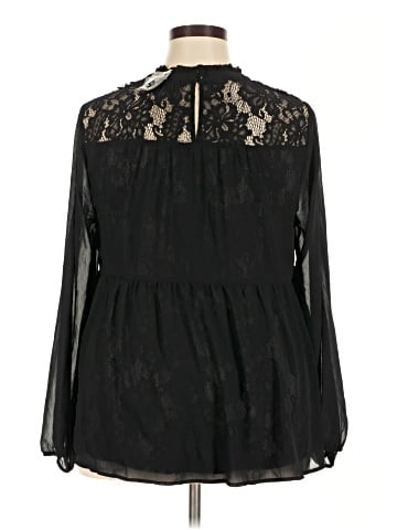 Torrid Long Sleeve Blouse (view 2)