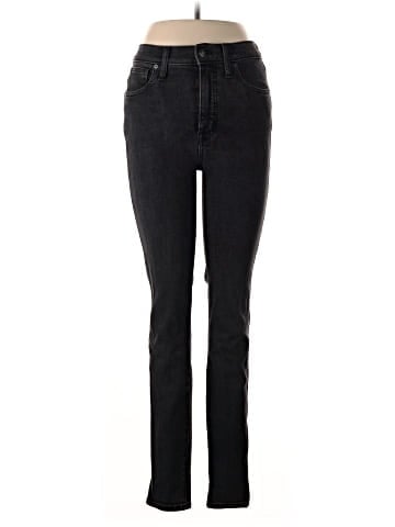 Madewell Tall 10" High-Rise Skinny Jeans in Starkey Wash (view 1)