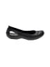 Crocs Black Flats Size 7 - photo 1