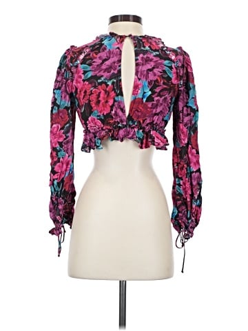 For Love & Lemons 3/4 Sleeve Blouse (view 2)