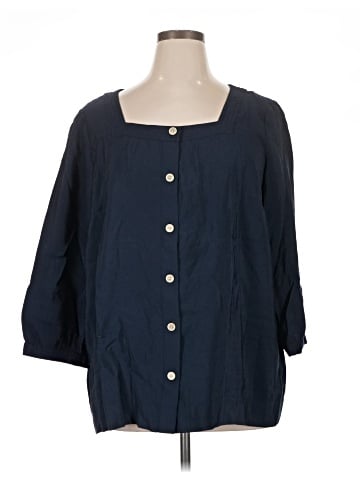 J.Jill 3/4 Sleeve Blouse (view 1)