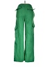 Assorted Brands 100% Polyester Green Cargo Pants Size M - photo 2