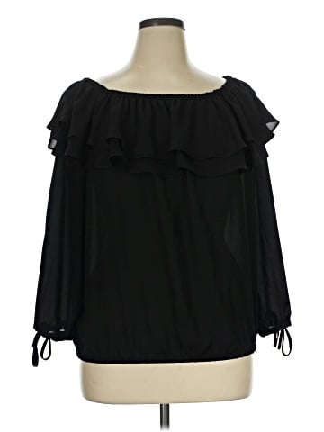 MICHAEL Michael Kors 3/4 Sleeve Blouse (view 1)