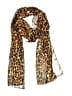 Cejon 100% Polyester Animal Print Brown Scarf One size - photo 1