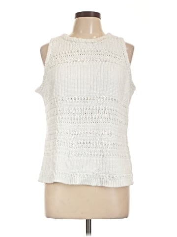White House Black Market Sleeveless T-Shirt (view 1)