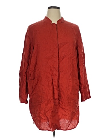 Tahari 3/4 Sleeve Button-Down Shirt (view 1)