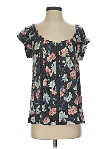 Lauren Conrad Short Sleeve Blouse (view 1)