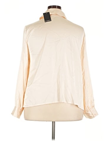 ELOQUII Long Sleeve Blouse (view 2)