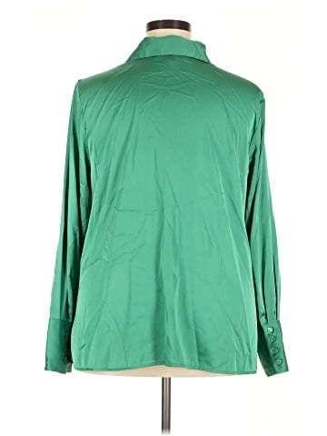 ELOQUII Long Sleeve Blouse (view 2)