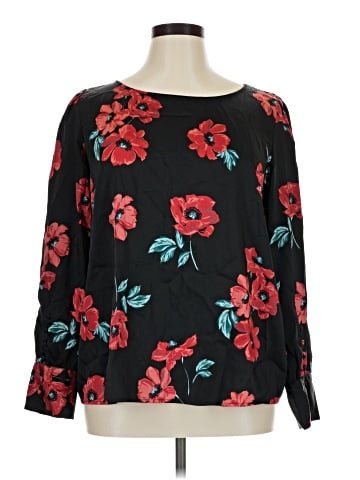 Express Outlet Long Sleeve Blouse (view 1)