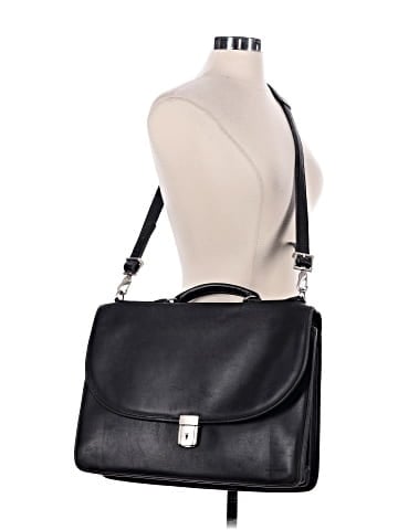 Jack Georges Leather Messenger (view 2)