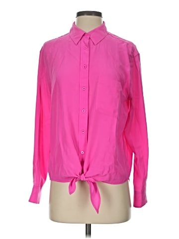 Equipment Long Sleeve Blouse (view 1)