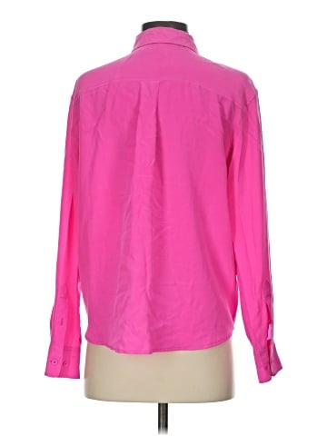 Equipment Long Sleeve Blouse (view 2)