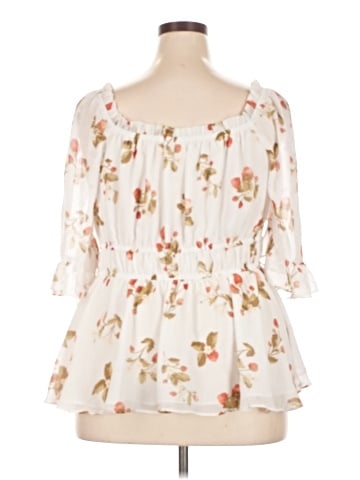 Cato 3/4 Sleeve Blouse (view 2)