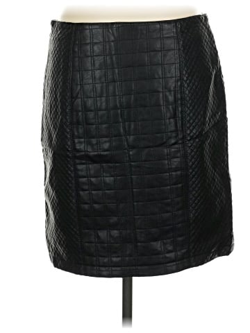 Ann Taylor Faux Leather Skirt (view 2)
