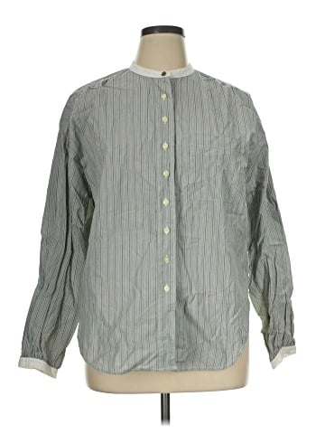 Lauren by Ralph Lauren Long Sleeve Button-Down Shirt (view 1)