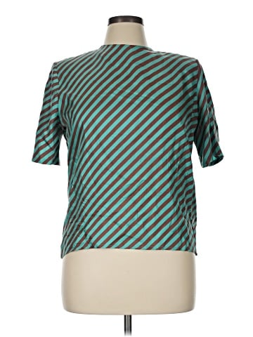 Carlisle Short Sleeve Silk Top (view 1)