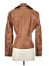 Max Studio 100% Polyurethane Brown Jacket Size S - photo 2