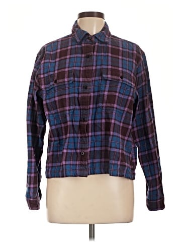 Obey Long Sleeve Button-Down Shirt (view 1)