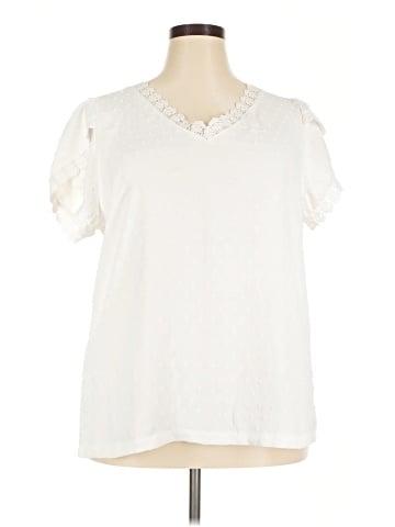 Unbranded Short Sleeve Blouse (view 1)