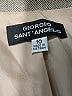 Giorgio Sant'Angelo 100% Polyester Solid Gray Blazer Size 10 - photo 3