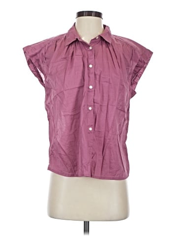 Gap Sleeveless Button-Down Shirt (view 1)