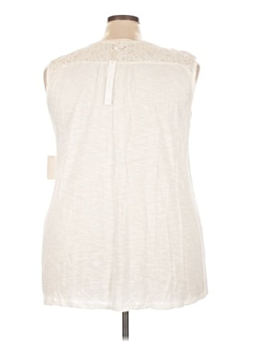 Caslon Sleeveless Blouse (view 2)
