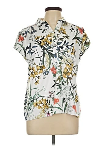 Chico's Short Sleeve Blouse (view 1)