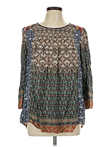 Altar'd State 3/4 Sleeve Blouse (view 1)