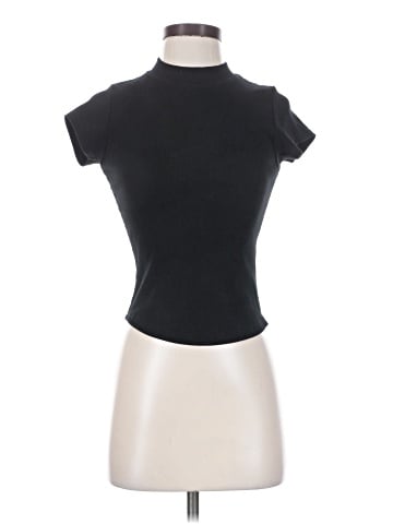 Topshop Short Sleeve Turtleneck (view 1)