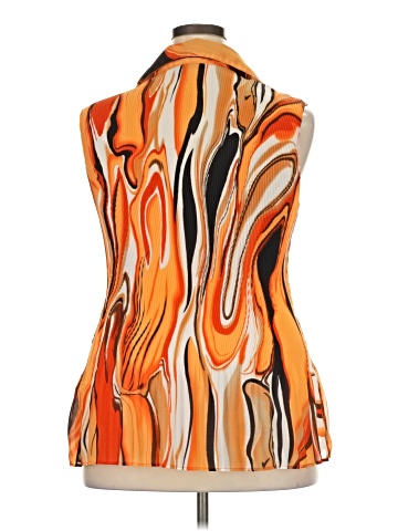 Serenade Sleeveless Button-Down Shirt (view 2)
