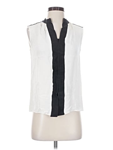 Derek Lam Sleeveless Silk Top (view 1)