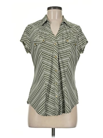 Roz & Ali Short Sleeve Blouse (view 1)