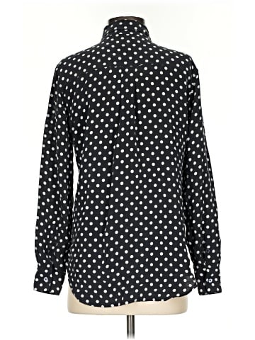 Equipment Long Sleeve Silk Top (view 2)