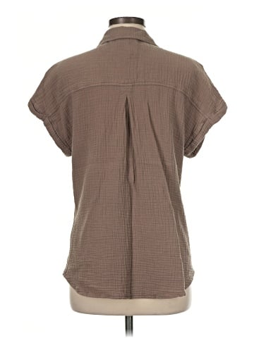 Cosmic Blue Love Short Sleeve Blouse (view 2)