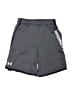 Under Armour 100% Polyester Graphic Gray Athletic Shorts Size L (youth) - photo 1
