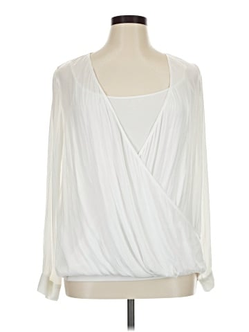 a.n.a. A New Approach 3/4 Sleeve Blouse (view 1)