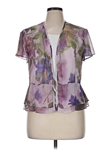 Studio 1 Short Sleeve Blouse (view 1)